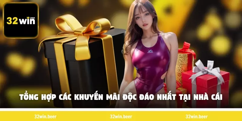 Tổng hợp các khuyến mãi 32WIN độc đáo nhất tại nhà cái