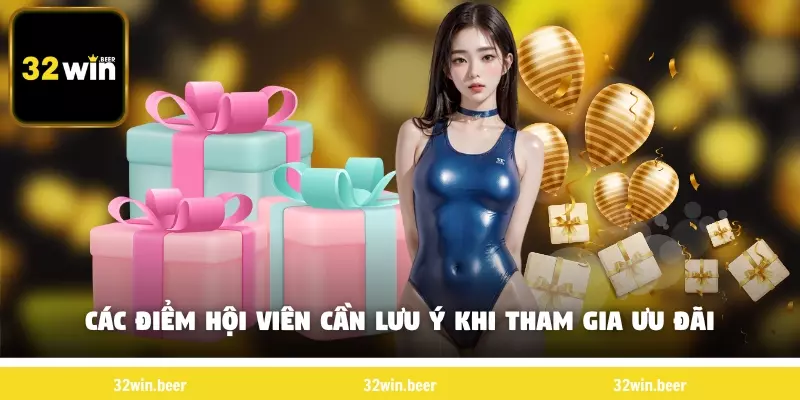Các điểm hội viên cần lưu ý khi tham gia ưu đãi