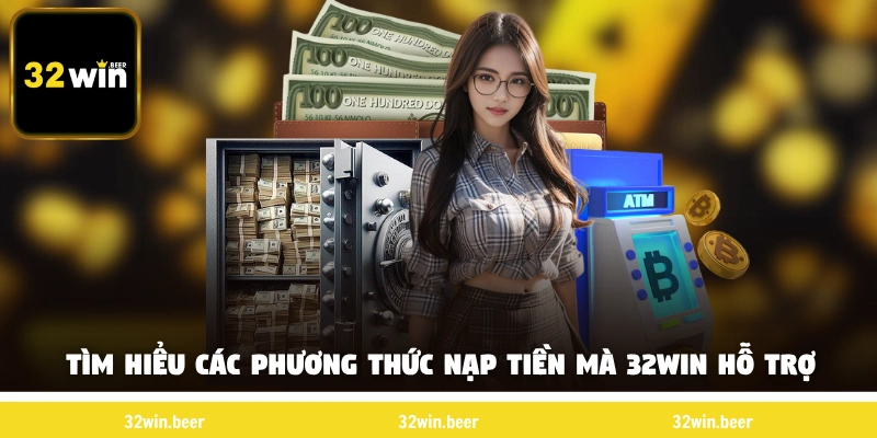Tìm hiểu các phương thức Nạp tiền 32win